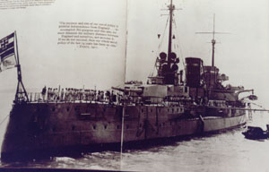 Picture of German Dreadnought of World War I